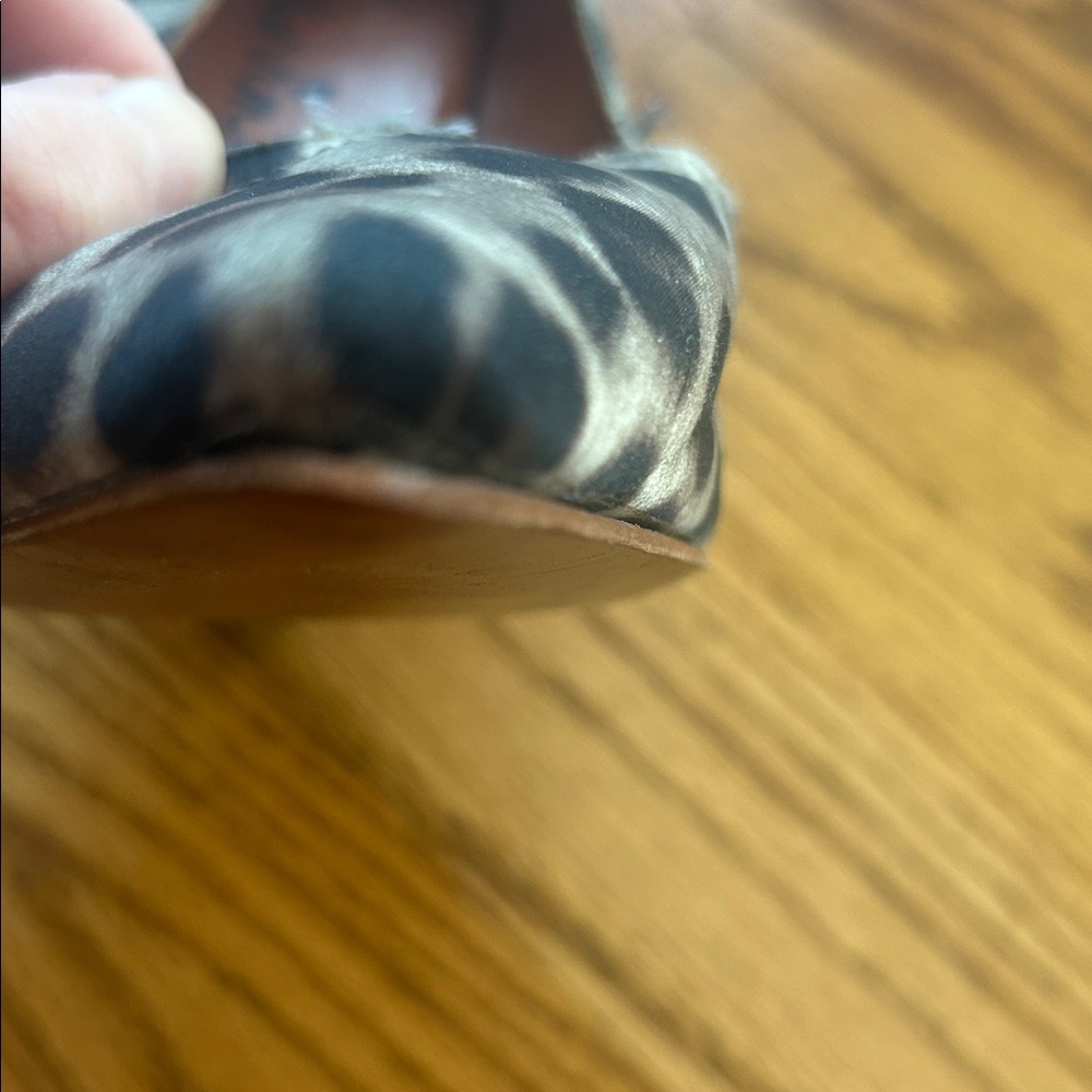 Lanvin for H&M Leopard Print Heels Size 8 - Picture 12 of 12